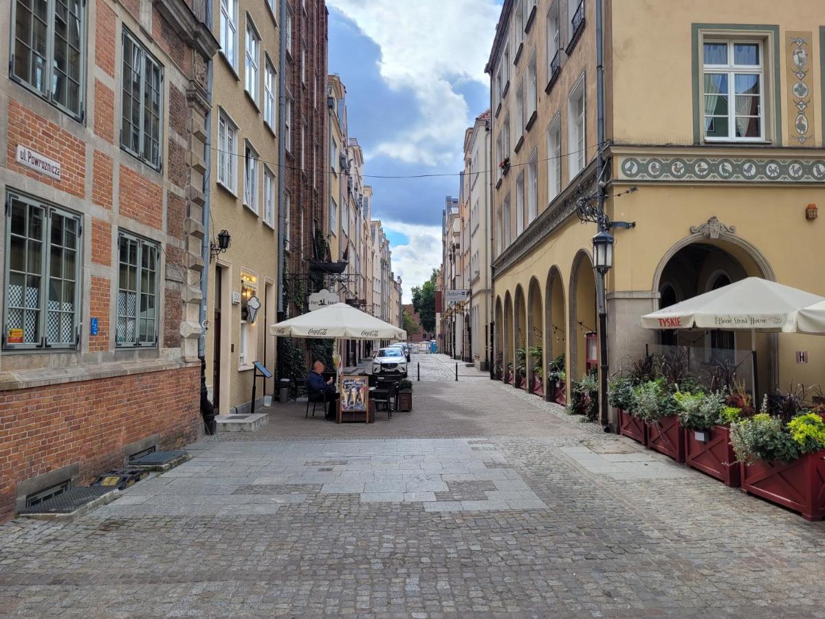 Apartament Stare Miasto Gdansk Z Widokiem Na Motlawe Экстерьер фото